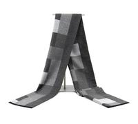 MAKFORT Écharpe Homme Longue Chaude Automne et Hiver Souple Confortable Foulard Tartan Écharpe