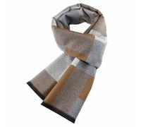 MAKFORT Hommes chaleur mode longue écharpe en laine nitrile souple et confortable automne - hiver cadeau de Noël pour amis et famille