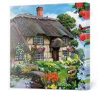 Maki Lot de 20 serviettes en papier de soie 3 plis pour découpage, déjeuner, 33 x 33 cm, motif campagne