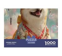 Makimaki4696_Realistic_Female_Shiba_inu_with_White_Face_Joyful__4955809f-9bcf-435f-bf0a-c9753e67ad0d Pièces en Carton Épais Et Solides Parfait pour Améliorer La Concentration, La Patience Et La Pensé