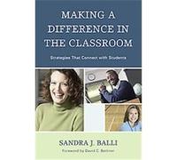 Making a Difference in the Classroom Sandra J. Balli (Auteur)