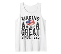 Making America Great Since 1926, Hommes et Femmes de 100 Ans Débardeur
