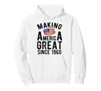 Making America Great Since 1960 66 Years Old Sweat à Capuche