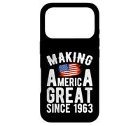 Making America Great Since 1963 Year Old Men Women Coque pour iPhone 17 Pro