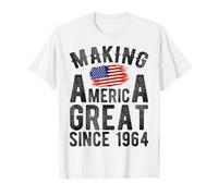 Making America Great Since 1964, Hommes et Femmes de 62 Ans T-Shirt