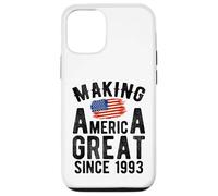 Making America Great Since 1993 Year Old Men Women Coque pour iPhone 12/12 Pro