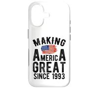 Making America Great Since 1993 Year Old Men Women Coque pour iPhone 17