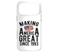 Making America Great Since 1993 Year Old Men Women Coque pour iPhone 17 Pro Max