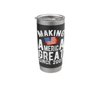 Making America Great Since 2005 21 Years Old Gobelet isotherme en acier inoxydable double paroi