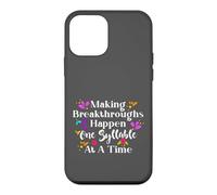 Making Breakthroughs One Syllable At A Time Speech Therapy Coque pour iPhone 12 Mini