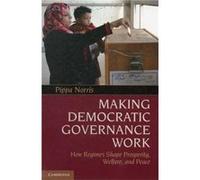 Making Democratic Governance Work - Norris Pippa Harvard University Massachusetts - Cambridge University Press - Livre en Anglais - Paperback Norris Pippa Harvard University MassachusettsNorris Pippa 