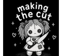 Making the Cut: A spooky Cute Sketchbook (100 Pages): 8.5 x 8.5 Blank Sketchbook for Drawing, Doodling, and Creative Ideas