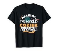 Making The World Cozier One Stitch at ATIME. T-Shirt