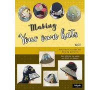 Making your own hats vol.5: Patchwork bucket hat sewing patterns size S/M/L/XL for children and adults