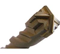 Makita 13 mm tige hexagonale foret à béton/marteau perforateur 4 dents 25 x 460 mm