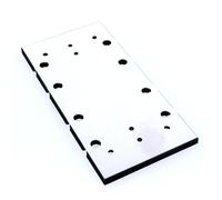 Makita 140441 - 9 - Base de caoutchouc 93 x 185 mm pour ponceuse orbitale bo3700-bo3711