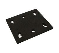 Makita 158324-9 - Base carrée en caoutchouc 112 x 102 mm pour ponceuse orbitale BO4556-BO4565-BO4566