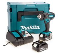 Makita 18V LXT Perceuse Combi 2 X 5.0Ah Piles En Makpac Étui sans Clé DHP482RTJ