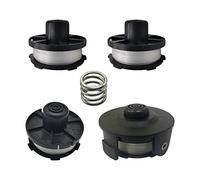 Makita 196146-9/195858-1 Bobine et fil de rechange pour débroussailleuse Makita Akkusense 18 V DUR1817 DUR181RF DUR1811 (4 bobines + capuchon + ressort)