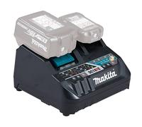 MAKITA 198720-9 - Cargador doble 18V / 10,8V DC18RE