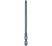 Makita 3 Embouts de vissage longs POZIDRIV (Pz) Ø 5mm Hexa 1/4'' Type PZ2, Longueur 177mm, Forme (E) 6.3, Ø 5mm -MAKITA - P-67789