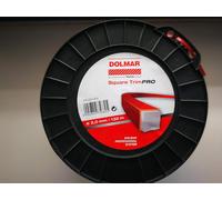 Makita 369224804 Coupe-bordure à brosse métallique carrée orange 3,0 mm 132 m