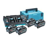 Makita Kit d'alimentation Makita 40V max. XGT - 5,0 Ah avec 4 batteries Quantité:1