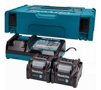 Makita 40V Li-ion MAX Set de démarrage - 2 batteries 2,5 ah - Mbox - 191V27-4