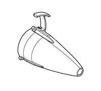 Makita 412752-5 Couvercle pour pistolet à graisse modèle DGP180