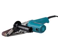 Makita 9031 ponceuse portative Ponceuse à bande Noir, Bleu, Argent