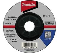 Makita A-80927 Meules a ébarber 115x6x22mm pour métal