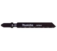 Lot de 5 lames MAKITA A-85737 pour scie sauteuse (Métal, inox, alu et PVC)