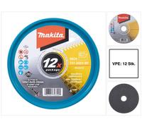 Makita® Accessoires Disques à tronçonner A60V-BF INOX Ø 125 mm 1 mm Pack de 12 - E-17120-12