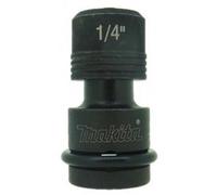 Adaptateur d'emmanchement Hexa 1/4" MAKITA - pour boulonneuses à chocs 1/2"