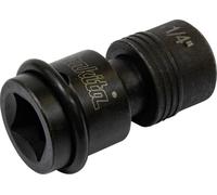 Makita Adaptateur d'emmanchement Hexa 1/4" pour boulonneuses à chocs 1/2"