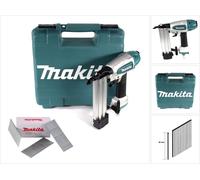 Makita AF506 Cloueur pneumatique 15-50mm - 4,3-8,3bar + 5000x Clous à tête refoulée - 32mm - Galvanisés + Coffret