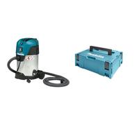 Makita Aspirateur Industriel 30L 1000W 210 mbar VC3011L & Coffret DE Transport MAKPAC2 395x295x157 MM (Coffret Nu) - 821550-0