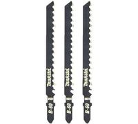 Lot de 3 Lames de scie sauteuse MAKITA B-06890 pour epoxy, plaque de plâtre, fibrociment et MDF