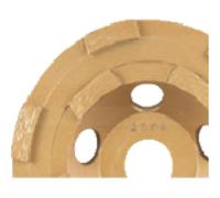 Makita Plateau de ponçage diamant B-12295 – Ø 125 mm, alésage 22,23 mm, dégrossisage à sec