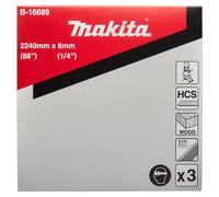 Makita Lame de scie à ruban Makita 6 dents 6 pouces coupe courbe (B-16689) Quantité:3