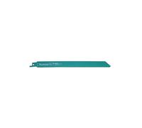 Lot de 5 lames de scie sabre MAKITA P-04933 Bi-Métal flexible pour acier et Inox (1,5 à 2,5 mm) 200 mm