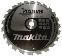 MAKITA B-33087 Lame de scie bois SPECIALIZED a dents en retrait 355x3x30mm 24Z