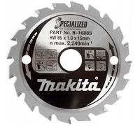 Makita B-33576 La lame de scie SPECIALIZED pour bois 85 × 15 mm, 20 dents