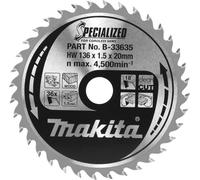 Makita B-33635 SPECIALISED Sägeb.136x20x36Z