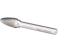 Makita Fraise sur tige en carbure de tungstène B-52772-10 Ø 10 mm L. travail 20 mm Multicolore