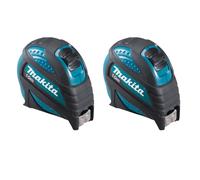 Makita B-57168 Mètre ruban 10 m Mètre ruban avec crochet magnétique - 2 pièces
