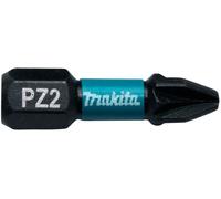 Makita B-63644 Embouts Impact Black 25 mm POZIDRIV (PZ), Hexa 1/4''