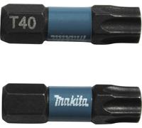 Makita B-63703 Embouts 1/4" Impact Black T40, 25mm