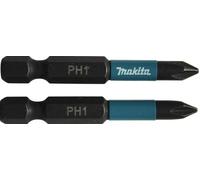 Makita B-63719 Embouts Impact Black 50 mm PHILLIPS (PH), Hexa 1/4''