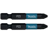 Makita B-63753 Embouts Impact Black 50 mm POZIDRIV (PZ), Hexa 1/4''